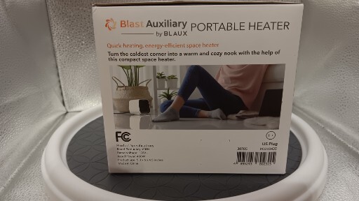 New Blast Auxiliary PTC Ceramic Electric Portable Space Heater