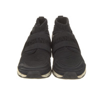 Chanel 2017 Interlocking CC Logo Sock Black Sneakers