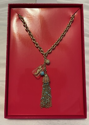 Lilly Pulitzer Seahorse Necklace NIB