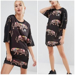 adidas leopard dress