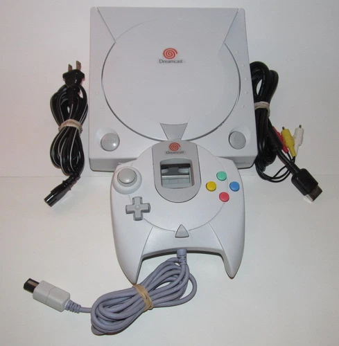 Sega Dreamcast Console System Bundle HKT-3020 *NEW CLOCK BATTERY*  Fast Shipping