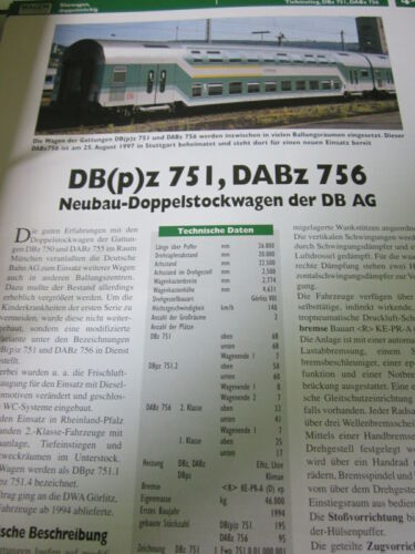  Wagon de chemin de fer dessin de fissure N 4.2 Deutsche Bahnm(tr)ue(e) wagon à deux étages DR RDA 14S - Photo 1/2