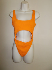 NWT Nova Swim Womens Size L One Piece Orange ...
