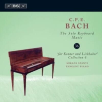 C.P.E. BACH/SPANYI: SOLO KEYBOARD MUSIC 36 - CD