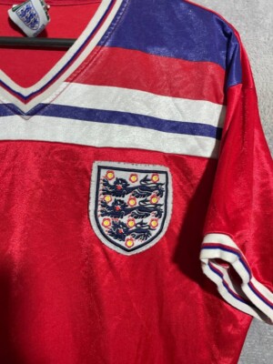 Maillot Rétro Angleterre Domicile 1980-1982 Coupe Du Monde - Taille M Homme