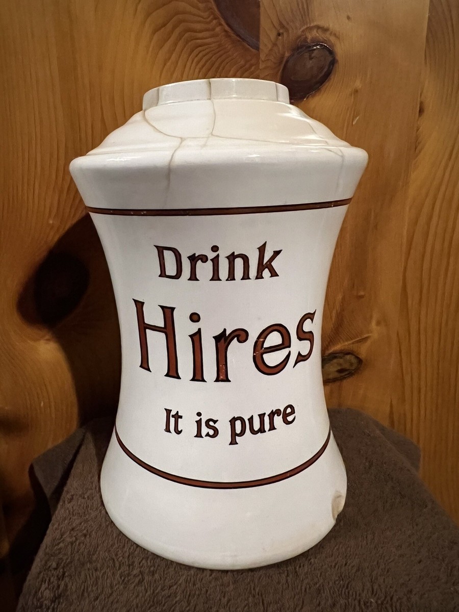 Hires Root Beer Dispenser Drink It Is Pure Ceramic Vintage | eBay