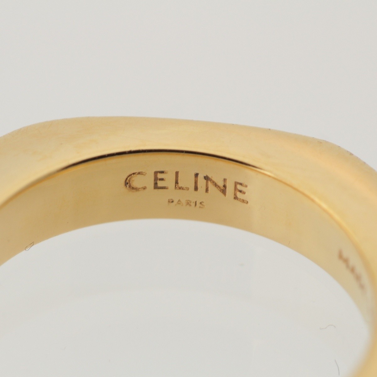 CELINE Square Simple Form Ring ring Accessories g… - image 8