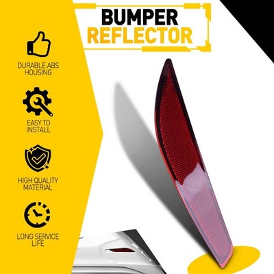 For Chevrolet Cruze 2016-19 Red Rear Right Bumper Reflectors Light Case 84037297
