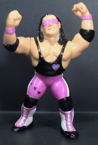 WWF Hasbro Bret Hart Purple Heart RARE ...