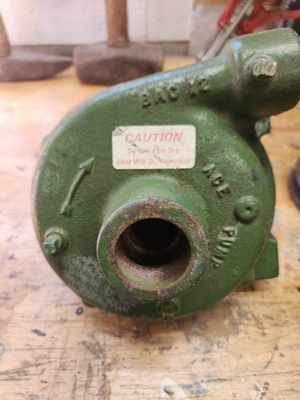 #ad Ace Pump Belt Drive Bac 12 Bac 14 with Pulley Setup $150.00