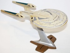 1998 USS Enterprise NCC-1701E Star Trek Insurrection Playmates Works w/ Stand