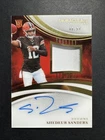 2025 Panini Immaculate Football Shedeur Sanders RC ON-CARD AUTO/JERSEY - 48/99