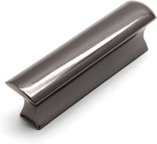 Metal Guitar Slide Bar Tone Lap Steel Slide, Black for Dobro