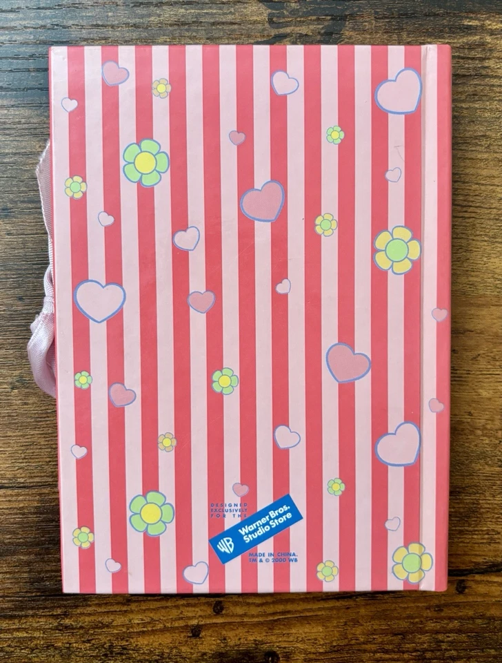 Vintage Y2K 2000 Tweety Bird Warner Bros. Photo Album Hard Cover Ribbon - Image 4 of 4