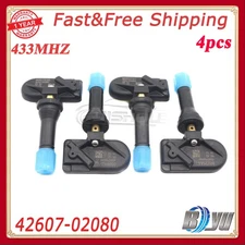 Set of 4 Tire Pressure Sensor TPMS For Toyota Corolla Levin/Hybrid 42607-02080