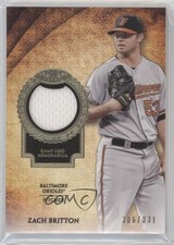2017 Topps Tier One Tier One Relics 306/331 Zach Britton #T1R-ZB 1ww