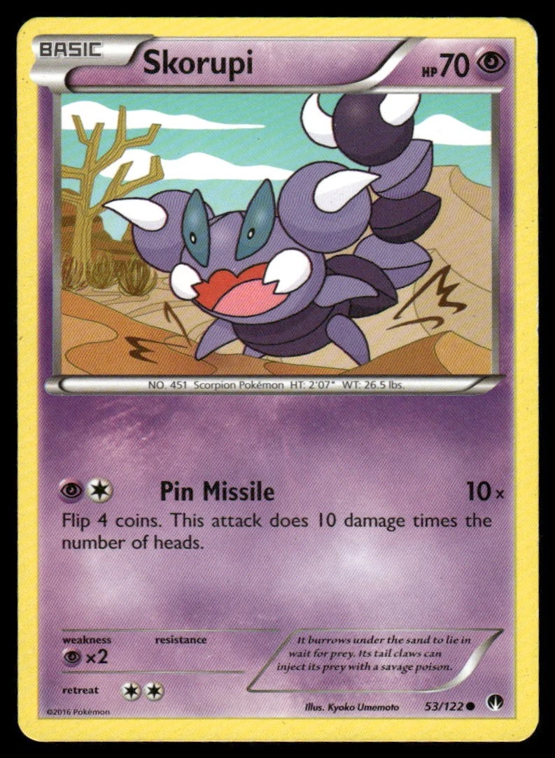 Skorupi Pokmon TCG Cards for sale | eBay Skorupi Pokmon TCG Cards for sale | eBay
