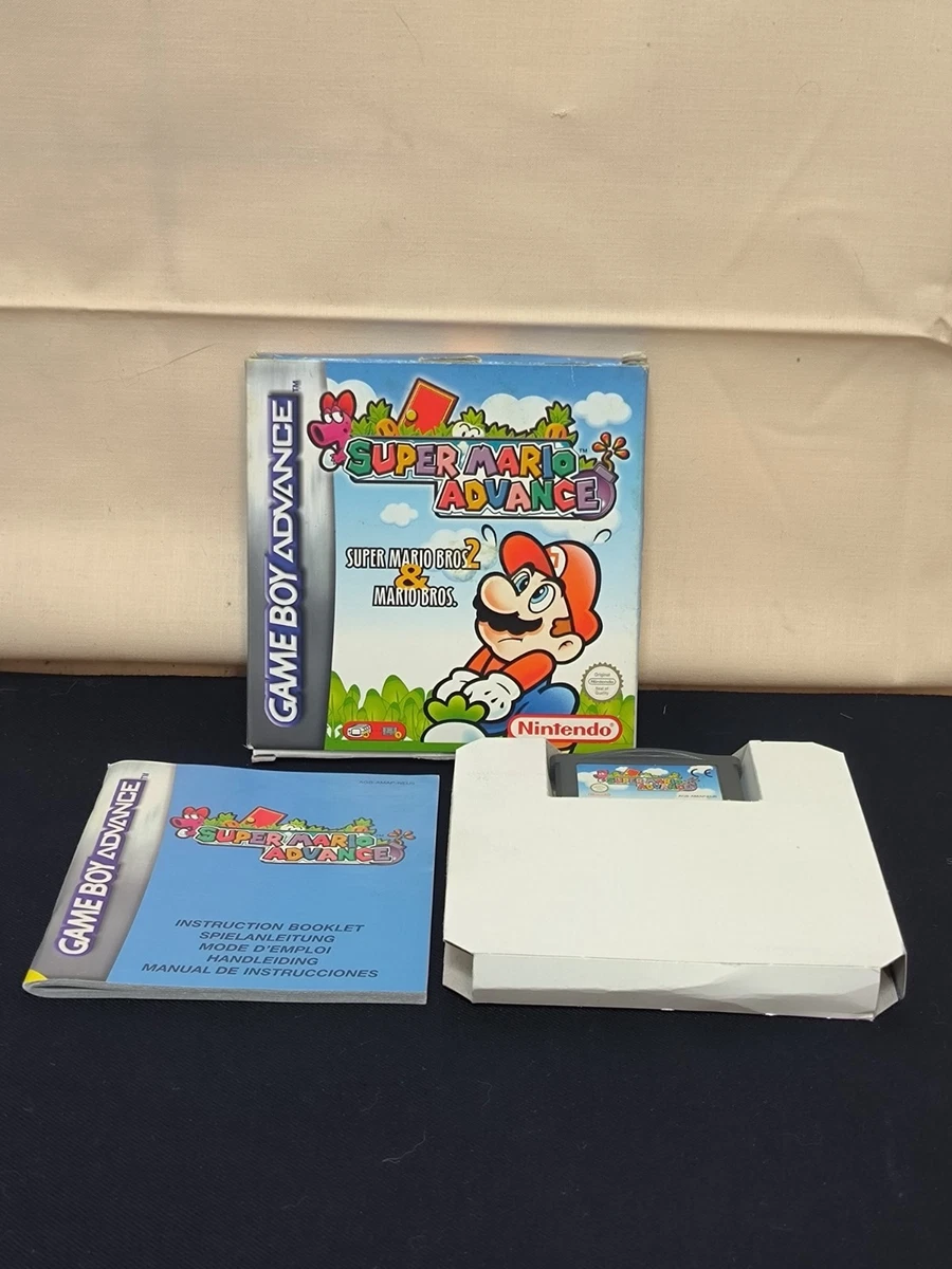 SUPER MARIO BROS 3 GBA CIB (Super Mario Advance 4) Complet avec CARTE