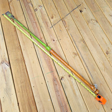 Vintage 2  Slick Chisel 55 Long Bark Spud Log...