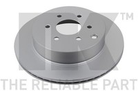 2X NK Bremsscheibe 312281 FüR Pathfinder Nissan R51 3 VAN Dci 4WD 4X4 R51M