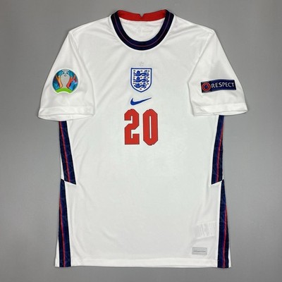 Foden #20 England 2020 2021 Homw Football Short Soccer Jersey Nike