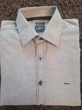 schickes, klassisches Hemd  engbers Gr M (39/40) sehr guter Zustand schwarz weiß