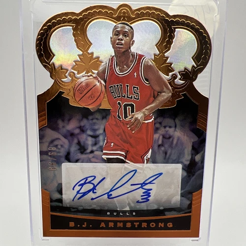 2020-21 Panini Crown Royale Crown Auto /99 BJ Armstrong #CA-BJA Auto