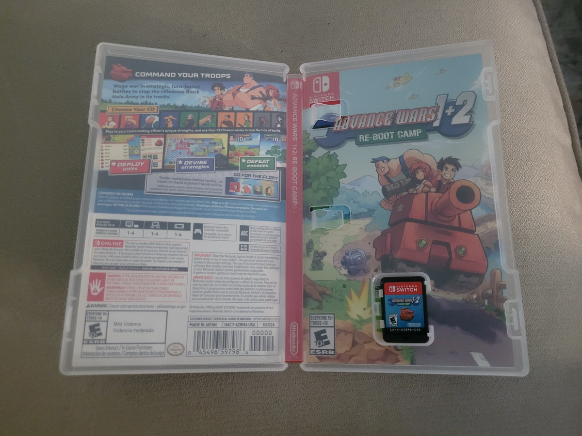 Advance Wars 1+2: Re-Boot Camp - Nintendo Switch (Complete in Box