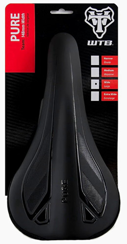 WTB PURE Team Saddle 148mm, Titanium Rails, MTB, W065-0424 NEW WITHOUT PACKAGING