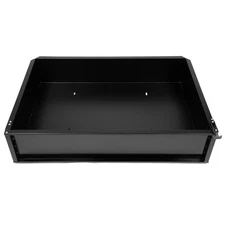 Black Steel Golf Cart Cargo Box Fit for Yamaha 1995-2025 G14/G16/G19/G22 New