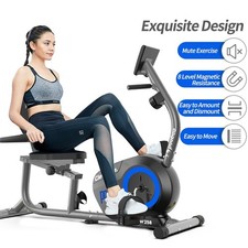Indoor Stationary Bike Recumbent Exercise Bike Cycling Fitness Bike Workout Bike
