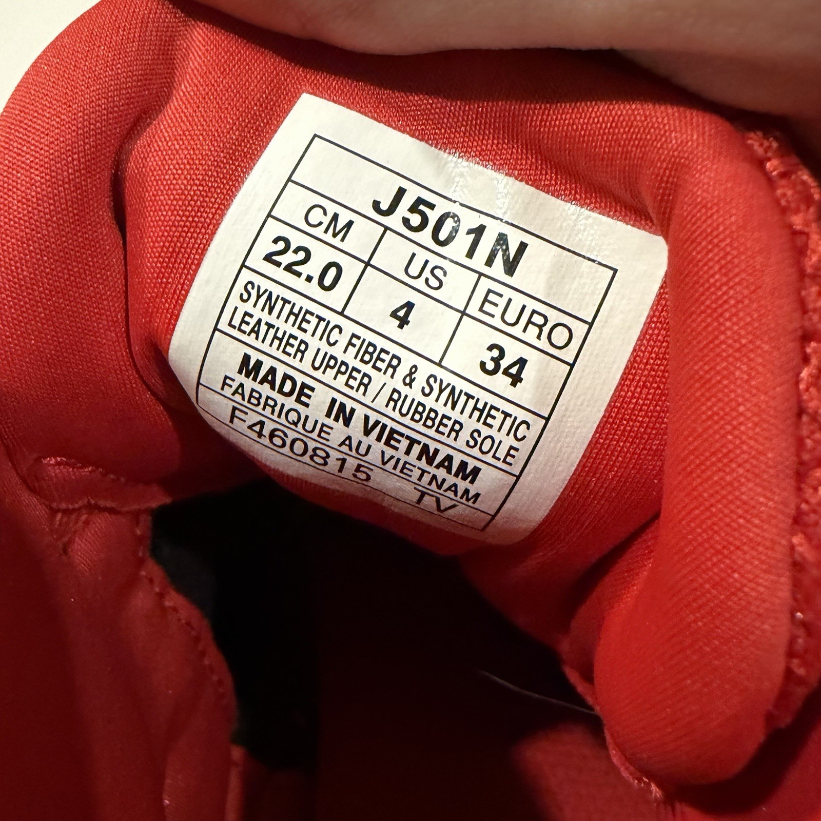 ASICS Jordan Burroughs Wrestling Shoes Elite 2.0 Gold Blue Red Size 4 thumbnail 7