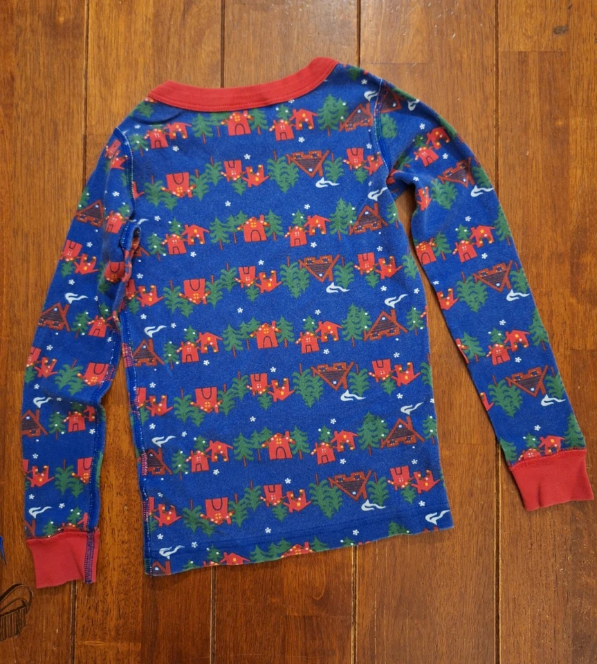 Hanna Andersson Christmas pajama set Size 6/7 - Image 3 of 4