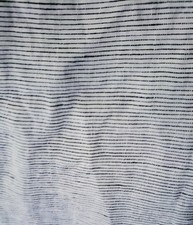 Bed Threads Twin Duvet Cover 100 Linen Gray Striped
