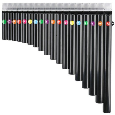 Deekec 18 Pipes Pan Flute C Key - Instrument Design for Easy Play, Perfect fo...