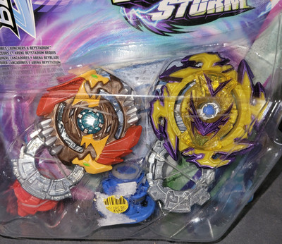 BeyBlade Burst Surge Speed Storm 2 Pack Regulus R6 Spear Valtryek