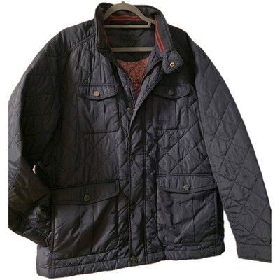 Globetrotter Herren Parka Jacke, dunkelblau, Größe XXL