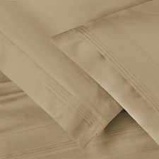 100 Egyptian Cotton 650 Thread Count, King 2-Piece Pillowcase Set, Single Pl...
