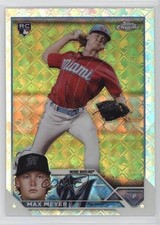 2023 Topps Chrome Logofractor Edition Max Meyer #104 0sm2