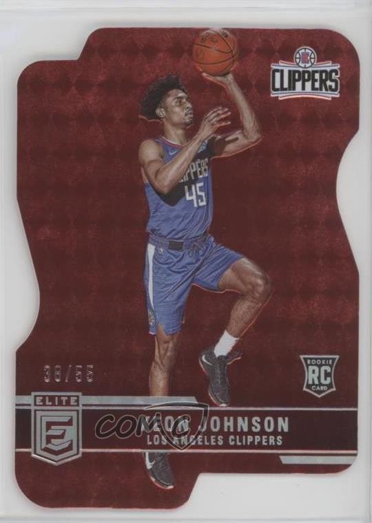 2021-22 Donruss Elite Rookies Aspirations /55 Keon Johnson #228 Rookie RC 1b8