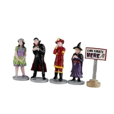 Lemax Line Starts Here, Set of 5, Figurines, #52507 