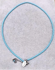 aget e Turquoise Silver Necklace 42740