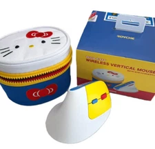 [ROYCHE] Hello Kitty Rechargeable Wireless Silent Vertical Mouse