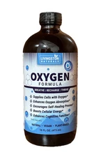 Oxygen Formula By Livingston Natural Herbal Labs, Plant-Based Foods,