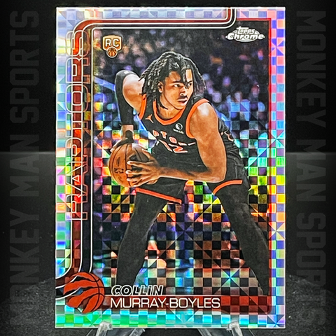 2025-26 Chrome Update - Collin Murray-Boyles Rookie RC - #159 X-FRACTOR RAPTORS