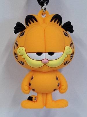 3D Foam Figural Key Chain Clip Monogram Blind Bag Cartoon Series 1 Garfield
