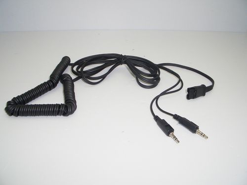Plantronics QD to dual 3.5mm Cable 28959-01 for H-series Headset to Sound Card