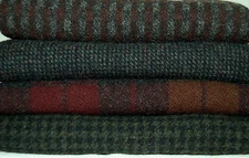 HAND DYED RUG HOOKING WOOL Mill-Dyed ~ "BLACK MAGIC" (4-pc. collection)