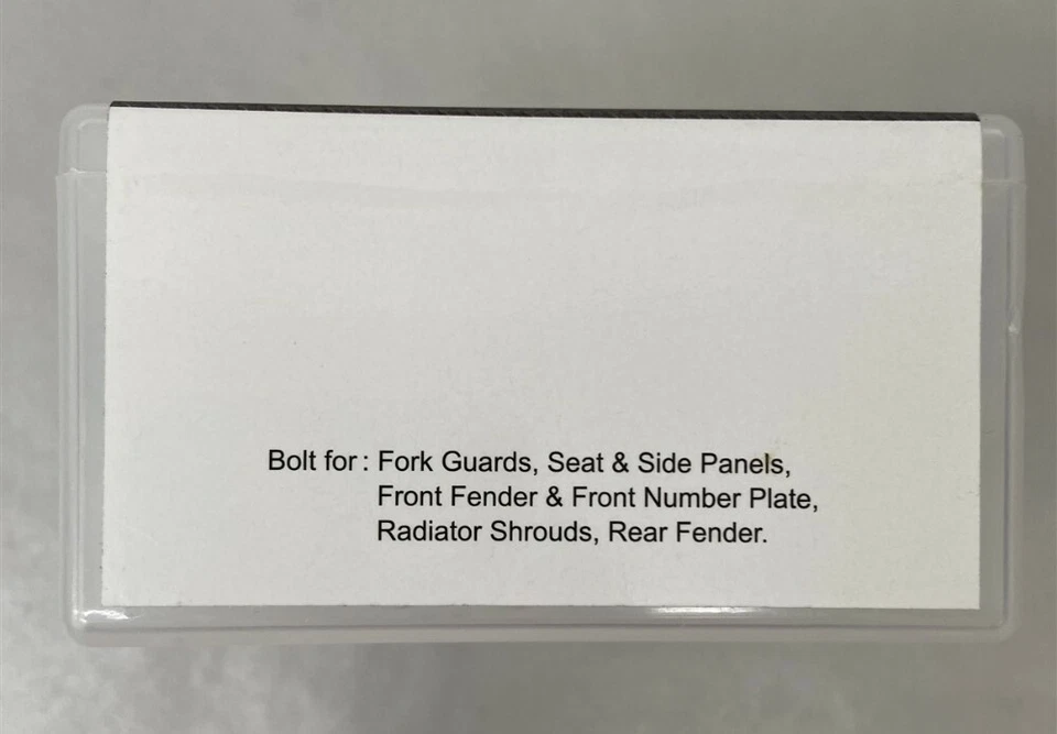 Kit completo de sujeción de plástico BKF-401 Suzuki RMZ 450 '08-'17 y RMZ 250 '10-'18 Foto 3 de 3