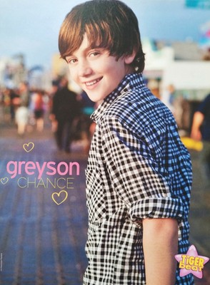 GREYSON CHANCE - A4 Poster (ca. 20 x 27 cm) - Fan Sammlung Clippings Ausland USA